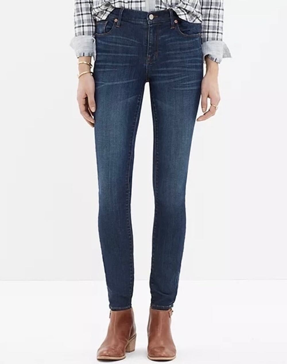 MADEWELL High Riser Skinny Jeans 27